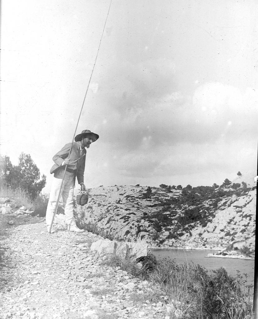 Henri pécheur à Port-Miou