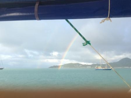 Bel Arc-en-ciel à Marigot