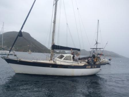 Rencontre aux Saintes avec Cécile et Bruno amis de la calanque